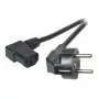 Cabo de alimentação EFB Elektronik EK535.5 preto 5 m CEE7/4 conector fêmea C13