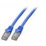 Cabo de rede EFB Elektronik K8104BL.0,5 RJ-45 Cat6 0,5 m azul