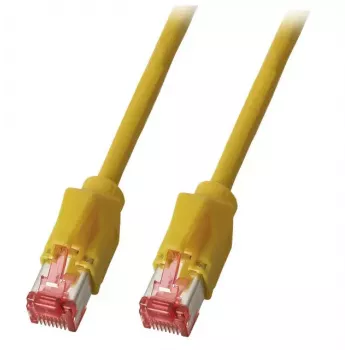 Cabo de rede EFB Elektronik K8032.5 RJ-45 Cat5e 5 m amarelo