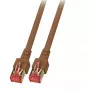 Cabo de rede EFB Elektronik K5517.0,25 RJ-45 Cat6 0,25 m castanho