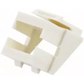 EFB Elektronik 37501WS.1 moldura de plástico para keystone, branco