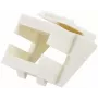 EFB Elektronik 37501WS.1 Moldura de plástico para Keystone, branco