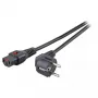 Cabo de alimentação EFB Elektronik EK600SW.2 preto 2 m