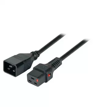 Cabo de alimentação EFB Elektronik EK607SW.1 preto 1 m
