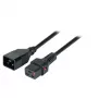 Cabo de alimentação EFB Elektronik EK607SW.1 preto 1 m