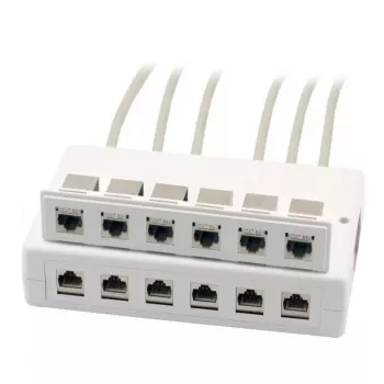 Caixa de tomada RJ-45 EFB Elektronik ET-25174.1