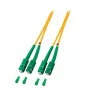 Cabo de fibra ótica EFB Elektronik O2561.0,5 0,5 m SC amarelo