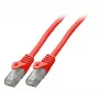 Cabo de rede EFB Elektronik K8104RT.20 RJ-45 Cat6 20 m vermelho
