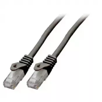 Cabo de rede EFB Elektronik K8104SW.15 RJ-45 Cat6 15 m preto