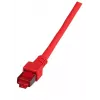 Cabo de rede EFB Elektronik K5512.50 RJ-45 Cat6 50 m vermelho