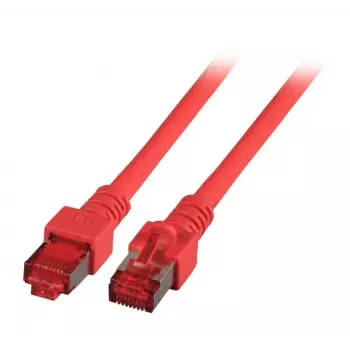 Cabo de rede EFB Elektronik K5512.50 RJ-45 Cat6 50 m vermelho