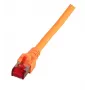 Cabo de rede EFB Elektronik K5516.50 RJ-45 Cat6 50 m laranja