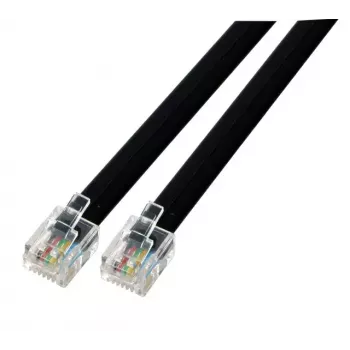 Cabo telefónico EFB Elektronik K2413SW.0,2