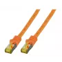 Cabo de rede EFB Elektronik MK7001.10O RJ-45 Cat6a 10 m laranja