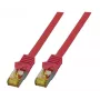 Cabo de rede EFB Elektronik MK7001.15R RJ-45 Cat6a 15 m vermelho