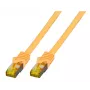 Cabo de rede EFB Elektronik MK7001.15Y RJ-45 Cat6a 15 m amarelo