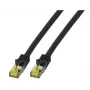 Cabo de rede EFB Elektronik MK7001.20B RJ-45 Cat6a 20 m preto