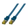 Cabo de rede EFB Elektronik MK7001.7,5BL RJ-45 Cat6a 7,5 m azul