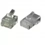 Ficha RJ45 UTP EFB Elektronik E-MO 8/8 SF transparente