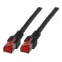 Cabo de rede EFB Elektronik K5515.40 preto 40 m Cat6 S/FTP