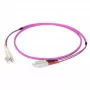 Cabo de fibra ótica EFB Elektronik O0323FT.10 — OM4, 10 m, LC para SC, I‑V(ZN) HH, violeta