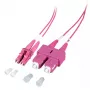 Cabo de fibra ótica EFB Elektronik O0323.1-1.2 1 m 2x SC 2x LC