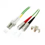 Cabo de fibra ótica EFB Elektronik O0323.1OM5 1 m 2x SC 2x LC verde
