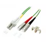 Cabo de fibra ótica EFB Elektronik O0323.3OM5 3 m 2x SC 2x LC verde