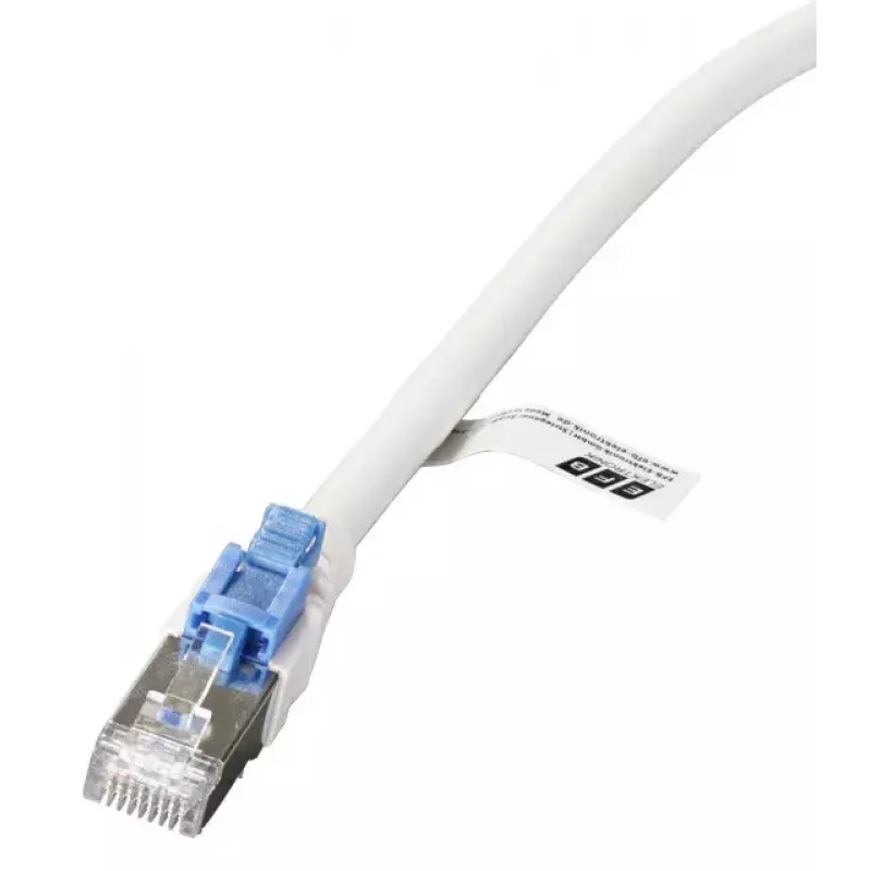 Cabo de rede EFB Elektronik K5539WS.2 RJ-45 Cat6a 2 m branco