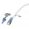 Cabo de rede EFB Elektronik K5539WS.2 RJ-45 Cat6a 2 m branco