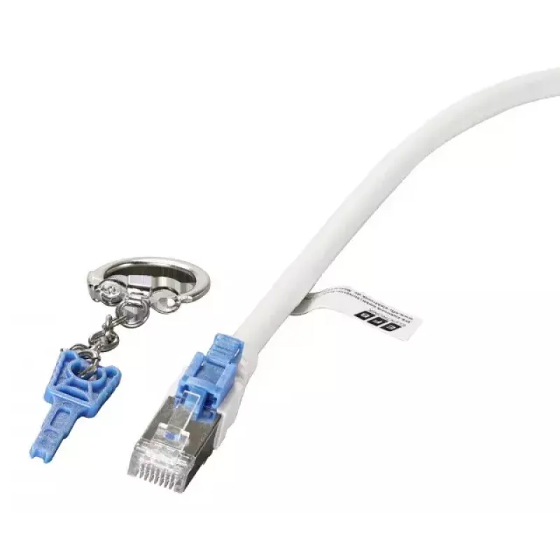 Cabo de rede EFB Elektronik K5539WS.2 RJ-45 Cat6a 2 m branco