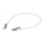Cabo de rede EFB Elektronik K5539WS.2 RJ-45 Cat6a 2 m branco