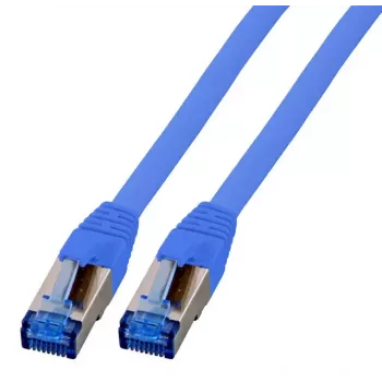 Cabo de rede EFB Elektronik K5525FBL.10 RJ-45 Cat6a 10 m azul