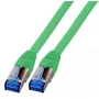 Cabo de rede EFB Elektronik K5525FGN.0,15 RJ-45 Cat6a 0,15 m verde