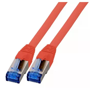 Cabo patch EFB Elektronik K5525FRT.15 RJ-45 Cat6a S/FTP, 15 m, vermelho