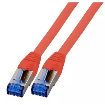 Cabo de rede EFB Elektronik K5525FRT.25 vermelho 25 m Cat6a S/FTP