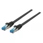Cabo de rede EFB Elektronik K5525FSW.30 RJ-45 Cat6a 30 m preto