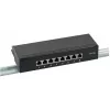 Patch panel EFB Elektronik 37737SW.8 RJ-45 10000 Mbit/s preto 1U
