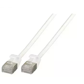 Cabo de rede EFB Elektronik K5547WS.1 RJ-45 Cat6a 1 m branco