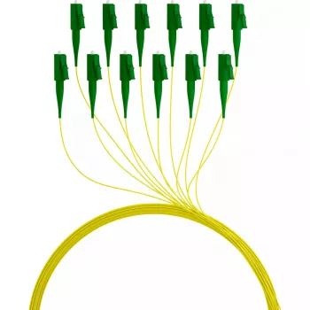 EFB Elektronik FTTH-PIGTAIL-LCA1 2 m LC/APC 6x LC OS2 cabo de fibra ótica