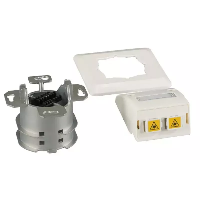 Tomada de dados FTTH de embutir EFB Elektronik FTTH-OUTLET-SC-OM3 branco