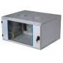 EFB Elektronik 691618VGR.60 Armário de parede de 19 polegadas 18U, 600 mm de profundidade, cinzento claro (RAL7035)