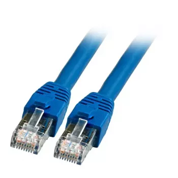 Cabo de rede EFB Elektronik K5528BL.10 RJ-45 Cat8.1 10 m azul