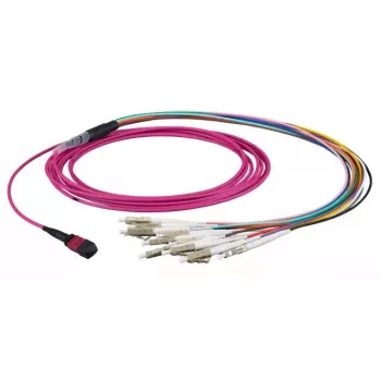 Cabo de fibra ótica EFB Elektronik MTPF12LCOM4-2