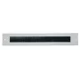 EFB Elektronik PRO-SOB06B Painel de rodapé para rack com escova, 600 mm, preto (RAL 9005)