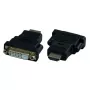 Placa adaptadora de interface EFB Elektronik EB470V2 — entrada HDMI para saída DVI-D, preto