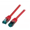 Cabo de rede EFB Elektronik MK6001.15R RJ-45 Cat6a 15 m vermelho