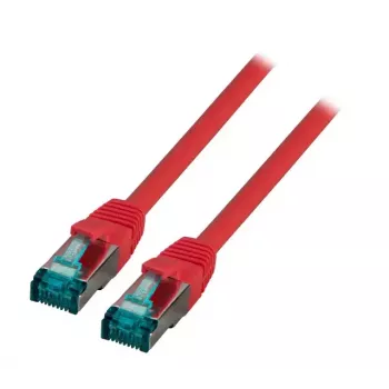 Cabo de rede EFB Elektronik MK6001.15R RJ-45 Cat6a 15 m vermelho