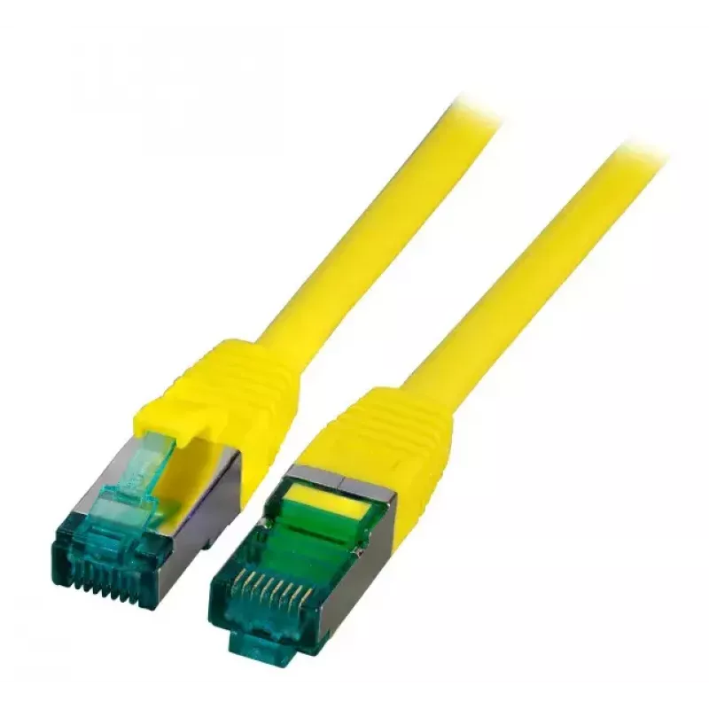 Cabo de rede EFB Elektronik MK6001.15Y RJ-45 Cat6a 15 m amarelo