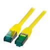 Cabo de rede EFB Elektronik MK6001.20Y RJ-45 Cat6a 20 m amarelo